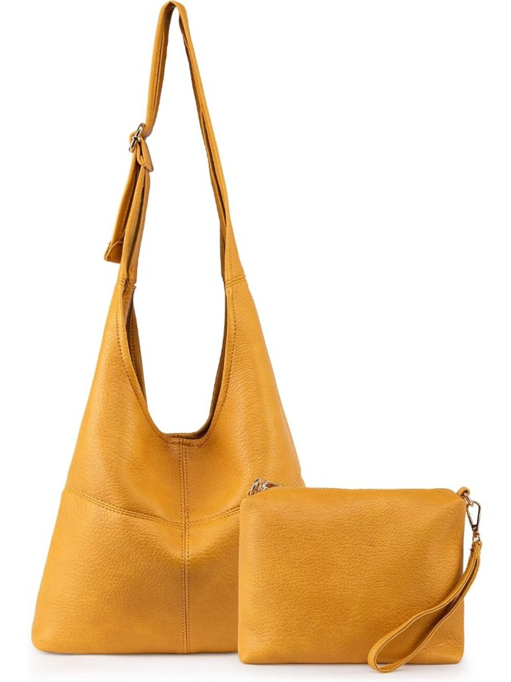 Hobo Bags Purse for Women Ultra Soft Foldable Shoulder Slouchy Handbags with Cos